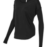 Women’s Flowy 2x1 Ribbed Long Sleeve Tee