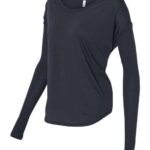 Women’s Flowy 2x1 Ribbed Long Sleeve Tee