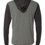 Unisex Jersey Hooded Long Sleeve Tee