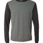 Unisex Jersey Hooded Long Sleeve Tee