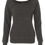 Women’s Sponge Fleece Wide Neck Sweatshirt