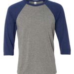 Unisex Three-Quarter Sleeve Baseball Tee