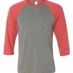 Unisex Three-Quarter Sleeve Baseball Tee