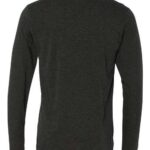 Unisex Long Sleeve V-Neck Tee