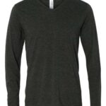 Unisex Long Sleeve V-Neck Tee