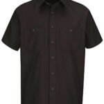 Men's Tall Short Sleeve Work Shirt