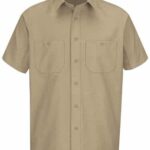 Men's Tall Short Sleeve Work Shirt