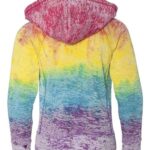 Girls’ Courtney Burnout V-Notch Hooded Sweatshirt