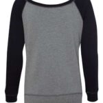 Women’s Sponge Fleece Wide Neck Sweatshirt