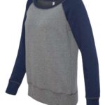 Women’s Sponge Fleece Wide Neck Sweatshirt