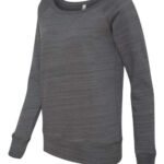 Women’s Sponge Fleece Wide Neck Sweatshirt