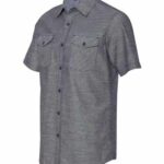 Men's Chambray Short Sleeve Shirt