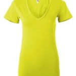 Women’s Jersey Deep V-Neck Tee