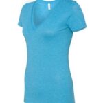 Women’s Triblend Deep V-Neck Tee