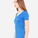 Women’s Triblend Deep V-Neck Tee