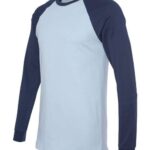 Men's Long Sleeve Jersey Baseball Tee