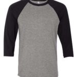 Unisex Three-Quarter Sleeve Baseball Tee
