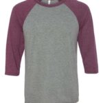 Unisex Three-Quarter Sleeve Baseball Tee
