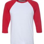 Unisex Three-Quarter Sleeve Baseball Tee