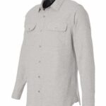 Men's Solid Flannel Shirt