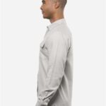Men's Solid Flannel Shirt