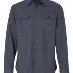 Men's Solid Flannel Shirt
