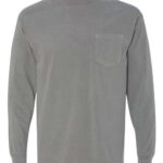 Unisex Garment-Dyed Heavyweight Long Sleeve Pocket T-Shirt