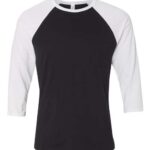 Unisex Three-Quarter Sleeve Baseball Tee
