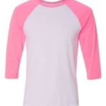 Unisex Three-Quarter Sleeve Baseball Tee