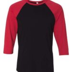 Unisex Three-Quarter Sleeve Baseball Tee