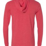 Unisex Jersey Hooded Long Sleeve Tee
