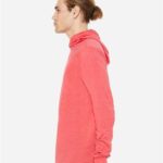 Unisex Jersey Hooded Long Sleeve Tee