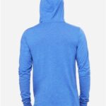 Unisex Jersey Hooded Long Sleeve Tee
