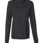 Unisex Jersey Hooded Long Sleeve Tee