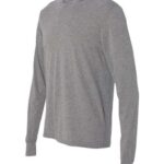 Unisex Jersey Hooded Long Sleeve Tee
