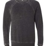 Unisex Sponge Fleece Raglan Crewneck Sweatshirt