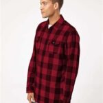 Men's Yarn-Dyed Flannel Shirt