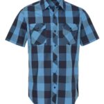 Men's Buffalo Plaid Short Sleeve Shirt