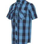 Men's Buffalo Plaid Short Sleeve Shirt
