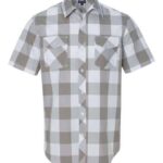 Men's Buffalo Plaid Short Sleeve Shirt