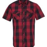 Men's Buffalo Plaid Short Sleeve Shirt