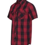 Men's Buffalo Plaid Short Sleeve Shirt