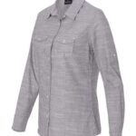 Women's Textured Solid Shirt