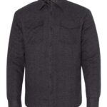 Men's Quilted Flannel Shirt Jacket