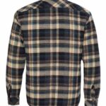 Men's Quilted Flannel Shirt Jacket