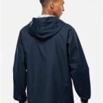 Men's Water-Resistant Hooded Windbreaker