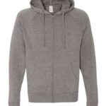 Unisex Special Blend Raglan Full-Zip Hooded Sweatshirt