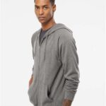 Unisex Special Blend Raglan Full-Zip Hooded Sweatshirt