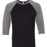 Unisex Three-Quarter Sleeve Baseball Tee