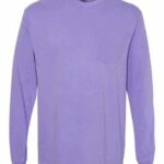 Unisex Garment-Dyed Heavyweight Long Sleeve Pocket T-Shirt